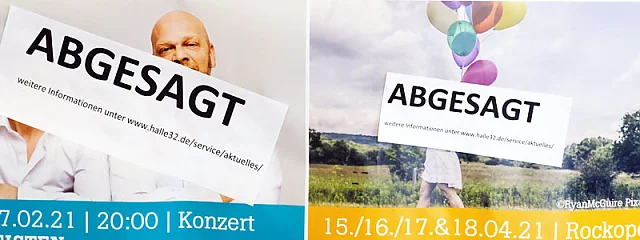 titel abgesagt-plakate